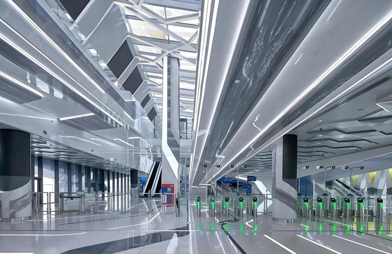 LED bėgių šviestuvų dūmų bandymo standartai